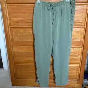 Caslon Tencel Lyocell Elasticized Drawstring Waist Performance Pants Size XL